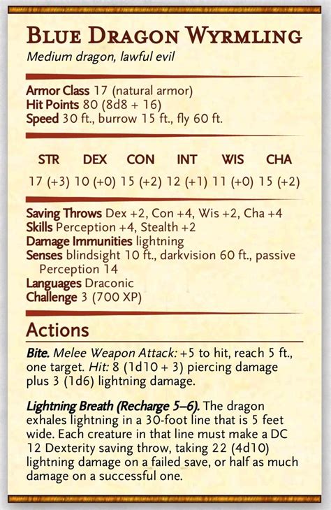 Blue Dragon Wyrmling Dungeons And Dragons 5e Blue Dragon Dungeons And Dragons