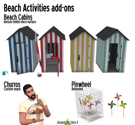 Around The Sims 4 Custom Content Download Beach Activities