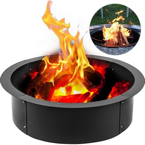 Vevor 36 Inch Outside X 30inch Inside Fire Pit Ring 30mm Thick Solid