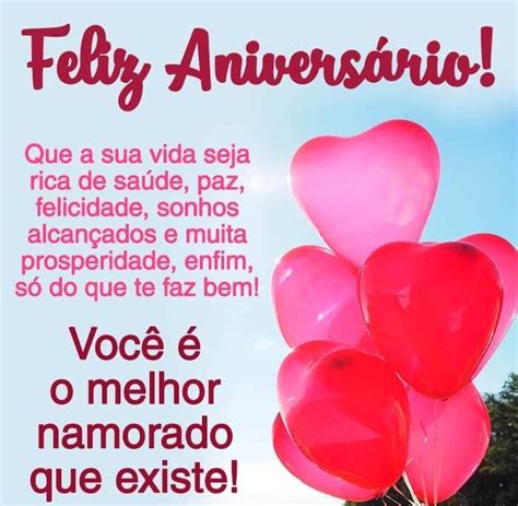 Belas Mensagens De Feliz Aniversário Para Namorada Para Face E Whats