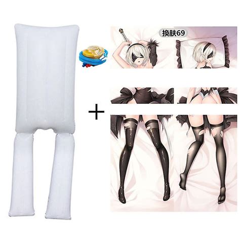 Inflatable Dakimakura Rem Nezuko Body Pillow With Onahole Hole Genshin Impact Sex Anime