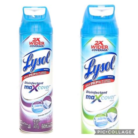 Lysol Disinfectant Max Cover Mist 425g Shopee Philippines