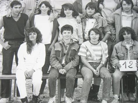 Photo de classe Classe de première A 3 de 1984 Lycée Jean Moulin