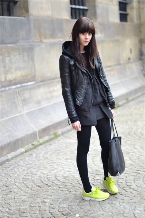 Outfit Black And Neon Lovely By Lucy