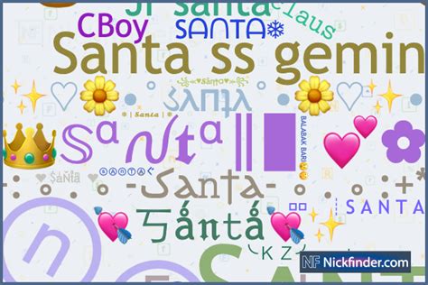 Nicknames For Santa ꧁ঔৣ☬santa☬ঔৣ꧂ 😈꧁ঔৣ☬santa☬ঔৣ꧂😈 𝕾𝖆𝖓𝖙𝖆 𝖈𝖑𝖆𝖚𝖘𒆜