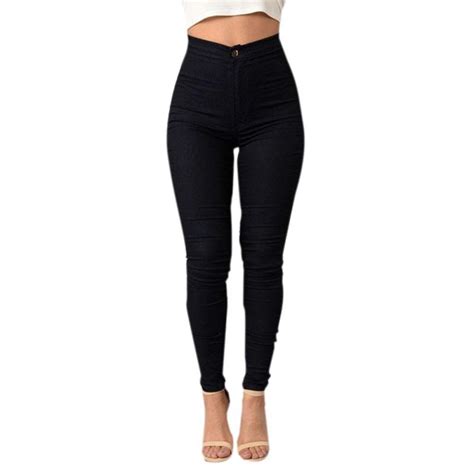 Buy 6 Colors Womens Casual Slim Sexy Elastic Waisted
