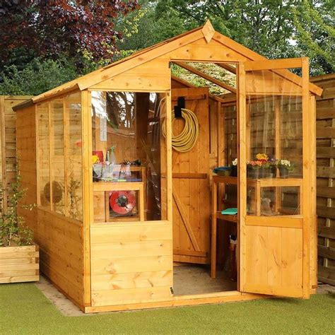 Mercia - 10x6 Combi Greenhouse and Storage Shed