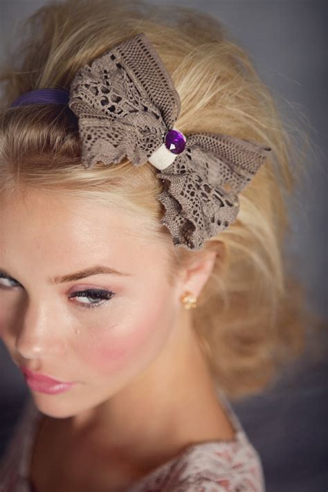 Adorable Hairstyles With Bows Style Motivation