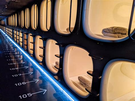 Review Nine Hours Tokyo Airport Capsule Hotel The Points Guy Capsule Hotel Capsule Hotel