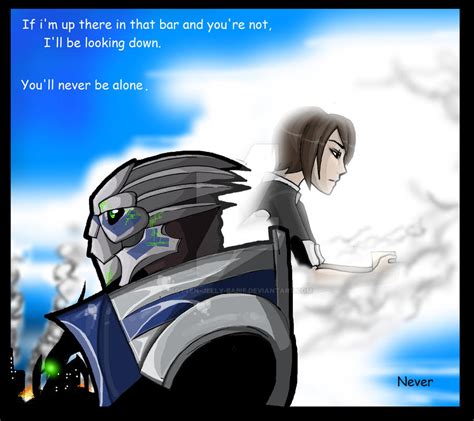 Garrus And Shepard Youll Never Be Alone By Rotten Jelly Babie On