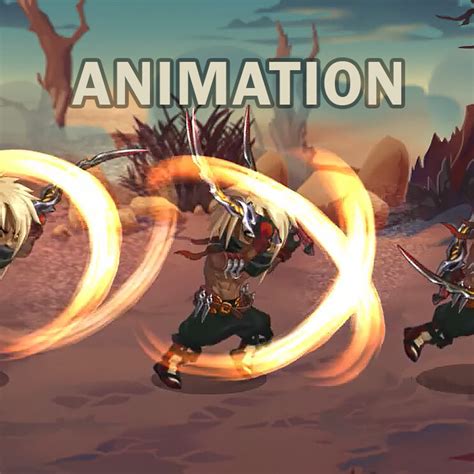 Artstation Elmir Animation Set Hero Wars
