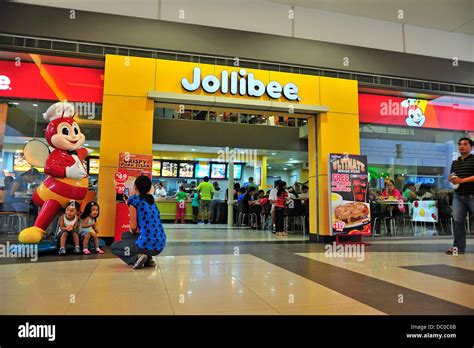Jollibee Restaurant Fast Food Outlet Sm City Mall Cebu Philippines