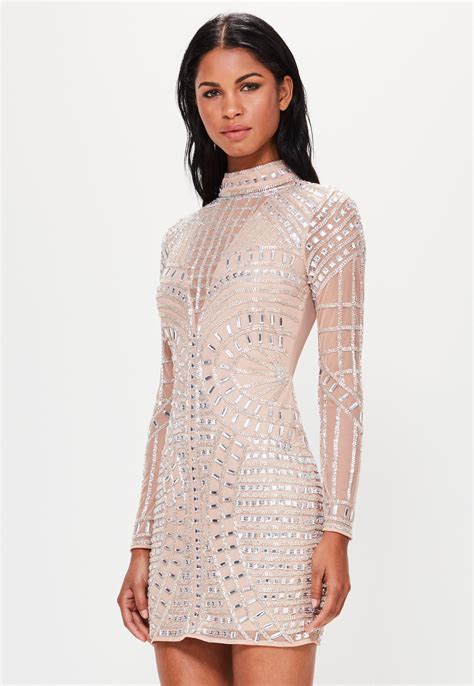 Buy Missguided Peace And Love Embellished Dress Off 55