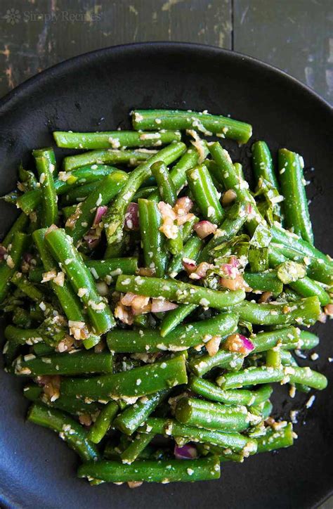 Green Bean Salad With Basil Balsamic And Parmesan Recipe