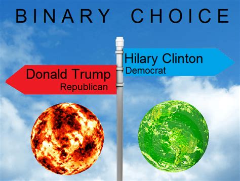 Climate Action And The Binary Choice Between Hilary Clinton And Donald