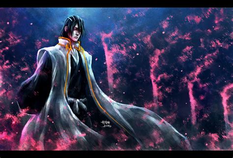 Sosuke aizen doesn't have a bankai but i thought i might as well add him since he is may favorite bleach character. His White Night by NanFe on DeviantArt