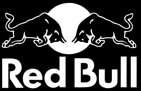 Redbull Logo Zwart Wit