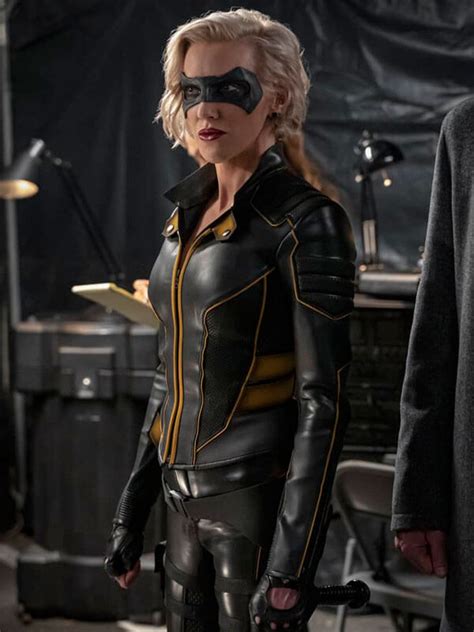 Black Canary Arrow Spinoff Jacket The Movie Fashion