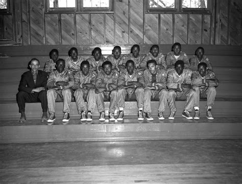 Florida Memory • Group Portrait Of The Lincoln High School Basketball