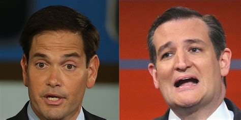 Marco Rubio Ted Cruz Continue To Clash On Immigration Fight Gets Nasty Fox News