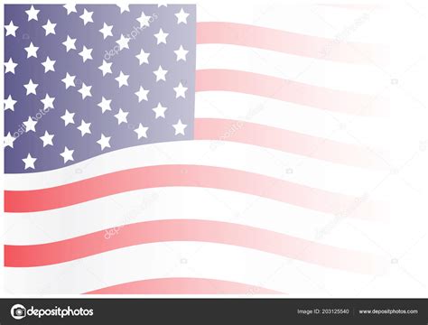 Faded American Flag Background Stock Vector By ©zethinova1 203125540