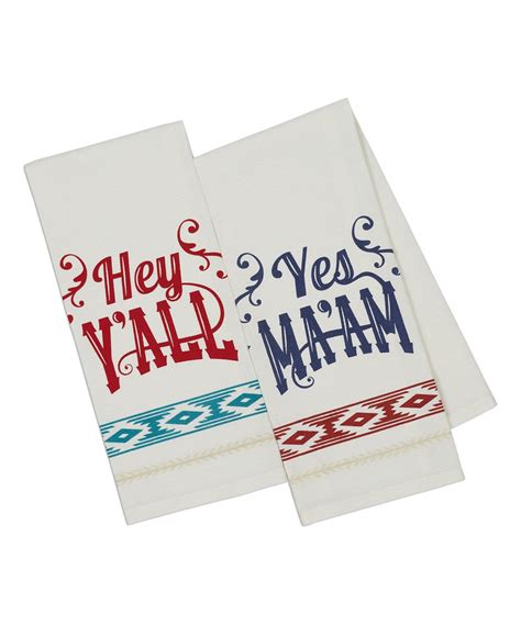 Look At This Down Home Text Dish Towel Set Of Four On Zulily Today