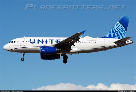 N881ua United Airlines Airbus A319 132 Photo By Chris Pitchacaren Id