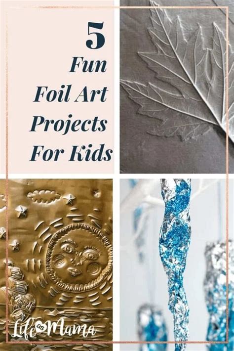 5 Fun Foil Art Projects For Kids