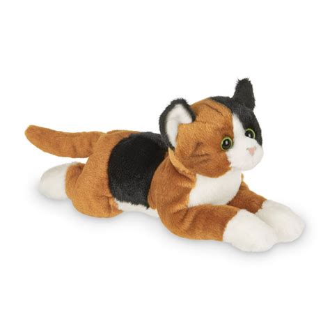 Bearington Lil Callie Small Plush Stuffed Animal Calico Cat Kitten 8