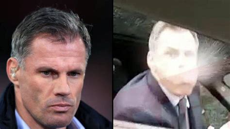 jamie carragher suspended by sky sports following spitting incident ladbible