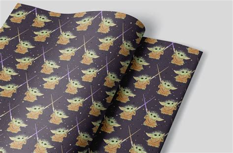 Baby Yoda Wrapping Paper Online Sale Save 47 Jlcatjgobmx