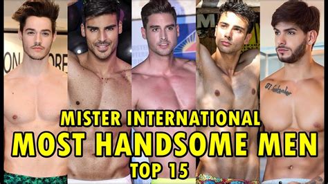 Mister International Most Handsome Men Top Youtube