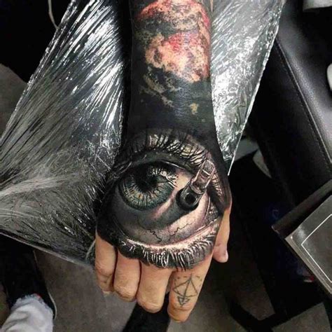 3d Eye Tattoo On Hand Best Tattoo Ideas Gallery