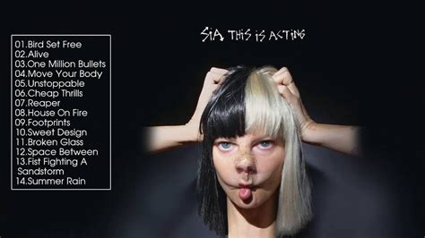 This Is Acting Sia Full Album Live Youtube