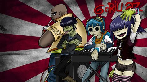 gorillaz wallpapers images  pictures backgrounds