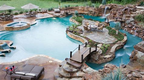 30 Amazing Lazy River Swimming Pool Design And Ideas For Backyard