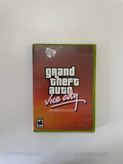 Grand Theft Auto Vice City The Xbox Collection Gta Microsoft Original Xbox Cib 5 00 Picclick