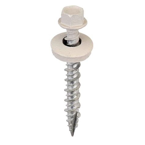 Acorn International 9 X 1 12 Inch Light Gray Hex Metal To Wood Screws