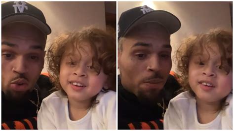 Chris Brown Spends Quality Time With His Son Aeko Brown Cute Youtube