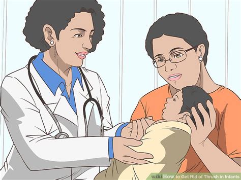 Talks about how to remove thrush in babies fast and her tips and tricks to beat it once and for all! 3 Ways to Get Rid of Thrush in Infants - wikiHow