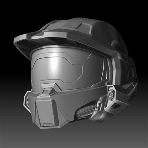 Master Chief Helmet Halo Infinite Fanmade 3d Printable Model 3d Print