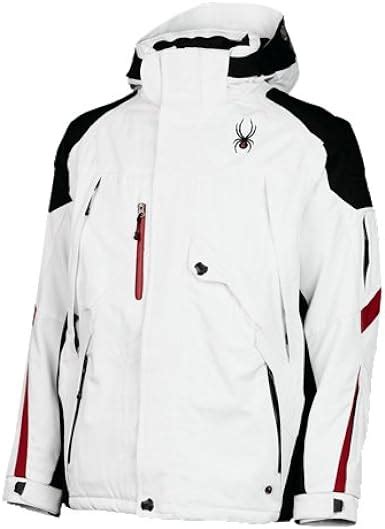 Spyder Mens Leader Jacket White Small Uk Clothing