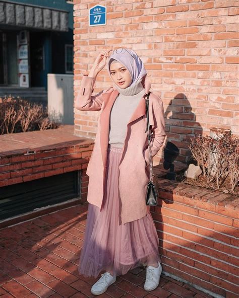 Day2 In Jeju🍂 Pake Rok Tutu Dan Hijab By Lightandbrighthijab