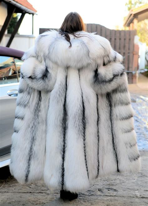 2019 arctic fox fur long coat hood class of russian sable jacket mink chinchilla ebay with