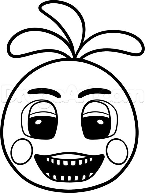 Fnaf Coloring Pages Chica At Getdrawings Free Download