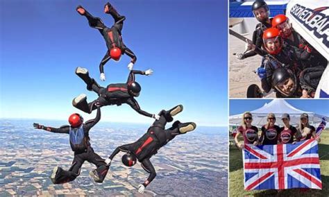 Meet The Fly Onesses British Women Win Gold At World Parachuting