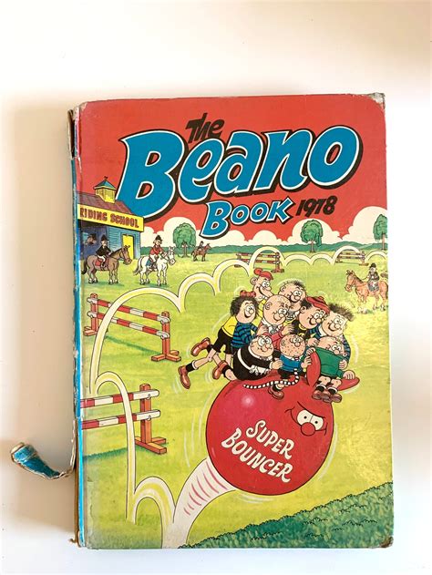 Collection Of Annual Beano Books Seven Books 1975 1978 Etsy