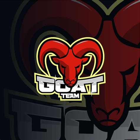 Premium Vector Goat Esport Mascot Logo Design Template