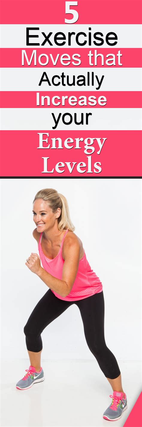 5 Exercise Moves That Actually Increase Your Energy Levels