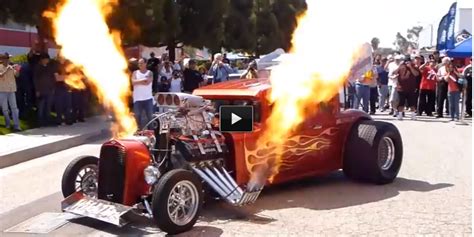 Check Out The Coolest Hot Rod Flames Fantastic Show
